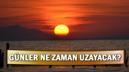 Günler ne zaman uzamaya başlayacak Kış saati uygulaması başlayacak mı Günler ne zaman uzamaya başlayacak Kış saati uygulaması başlayacak mı