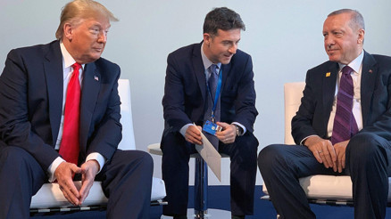 Son dakika... Cumhurbaşkanı Erdoğan, Trumpla bir araya geldi... Trumptan açıklama