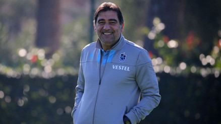 Ünal Karamanlı Trabzsonsporda yüzler gülüyor
