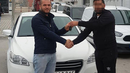 Yeni aldığı araca 5 bin liralık ikiz plaka cezası