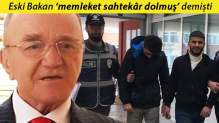 Eski Çevre Bakanı Fevzi Aytekini dolandırmıştı... Tesadüfen yakalandı, sırıtarak geldi