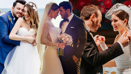 14 nikah 3 bebek 2019da evlenen ünlüler...