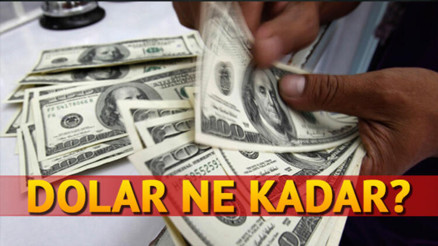 1 Dolar kaç TL oldu Dolar kurunda son durum
