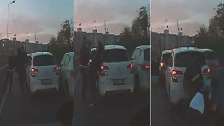 Kadın doktor otoyolda dehşeti yaşadı Kornaya bastı diye...