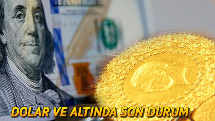 Dolar kuru ve altın fiyatlarında son durum: 1 Dolar kaç TL, gram ve çeyrek altın ne kadar