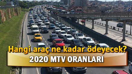 MTV 2020 hesaplaması tablosu açıklandı MTV ödemeleri ne zaman yapılacak