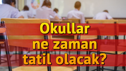 2020 Sömestr tatili ne zaman Okullar yeni yılda hangi tarihte tatil olacak