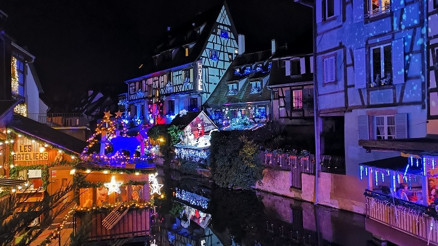 Noel ışıklarıyla süslü Colmar gezi rehberi