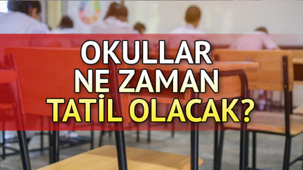 Okullar ne zaman tatil oluyor 2020 ara tatil ne zaman başlıyor