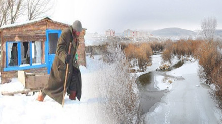 Türkiyenin o şehrinde Sibirya soğukları... Sıcaklık eksi 11e düştü, her yer buz tuttu