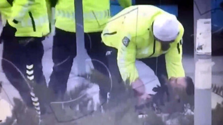 EGM: Kamyon sürücüsüne darp yok