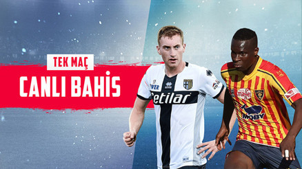 Serie Ada haftayı Parma-Lecce ile kapatıyoruz iddaada oynanması gereken...