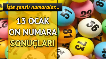 On Numara 13 Ocak çekiliş sonucu sorgulama On Numara sonuçlarına göre bu hafta büyük ikramiye 3e bölündü On Numara 13 Ocak çekiliş sonucu sorgulama On Numara sonuçlarına göre bu hafta büyük ikramiye 3e bölündü