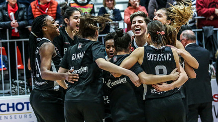 İzmit Belediyespor 81-85 Beşiktaş TRC İnşaat