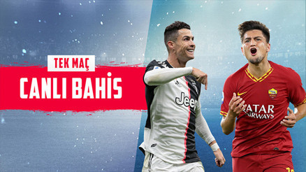 Cengiz Ünderli Roma, kupada Juveye konuk oluyor Tek Maçta iddaada...