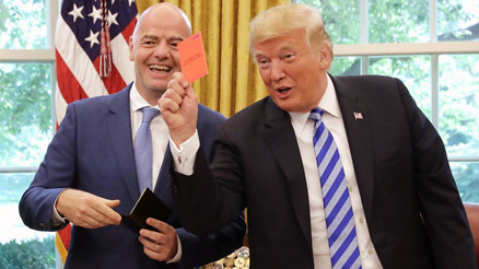 Infantino: ABD futbolun süper gücü olacak