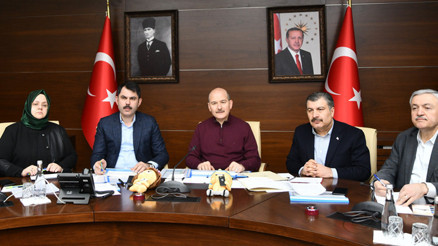 Bakan Soylu bu sözlerle anlattı: Sanki kıyamet orada kopmuş