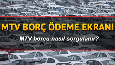 MTV taksit ödeme 2020 nasıl yapılır E devlet MTV borcu sorgulama ve hesaplama ekranı