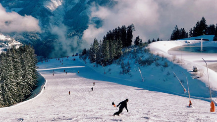 Alpler’in en güzel manzaralı kayak merkezi Alpler’in en güzel manzaralı kayak merkezi