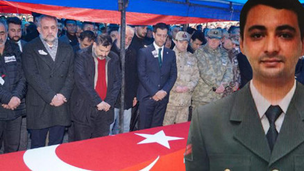 Şehit Uzman Çavuş Serkan Deprem son yolculuğuna uğurlandı