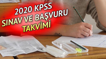 KPSS 2020 ne zaman KPSS başvuruları ne zaman başlayacak KPSS 2020 ne zaman KPSS başvuruları ne zaman başlayacak