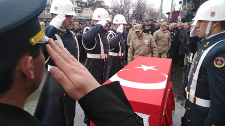Kars, şehidini uğurladı