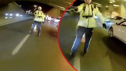 Trafikte terör estirdiler