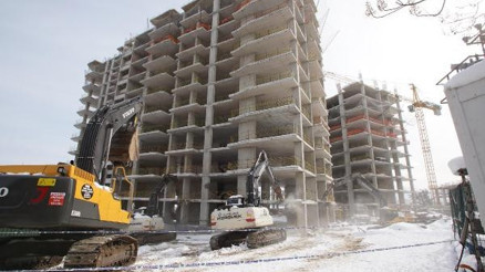 Orduda o binaların yıkımı sürüyor