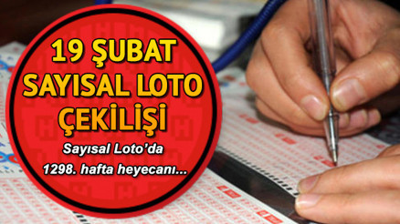 Sayısal Loto çekiliş sonuçları ilan edildi, 1 milyon devretti  - 19 Şubat Sayısal Loto sonuç sorgulama
