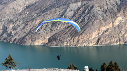 Sakin kentin gençleri ekstrem sporlarıyla harekete geçiyor