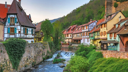Fransanın turist akınına uğrayan kasabası Kaysersberg