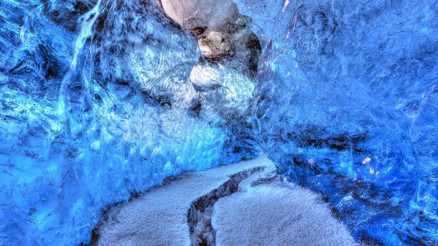 İzlandanın en büyük buzulu Vatnajökull