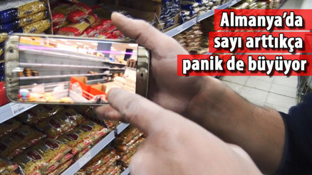 Market rafları boşaltıldı, maske stokları tükendi