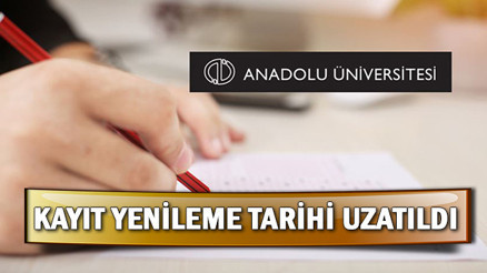 AÖF 2020 kayıt yenileme tarihi uzatıldı - Açıköğretim bahar dönemi kayıt yenileme ne zaman bitiyor AÖF 2020 kayıt yenileme tarihi uzatıldı - Açıköğretim bahar dönemi kayıt yenileme ne zaman bitiyor
