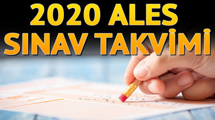 ALES 2020 başvurusu ne zaman ÖSYM tarih verdi