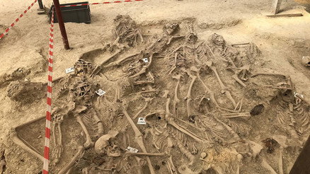108 yıl sonra 30 şehidin mezarına ulaşıldı 108 yıl sonra 30 şehidin mezarına ulaşıldı