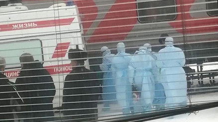Rusyada tren yolcuları Corona Virüsü şüphesiyle karantinaya alındı