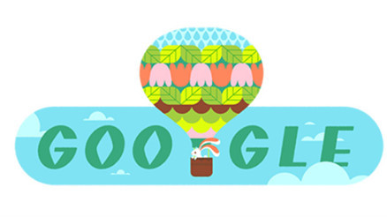 Googledan İlkbahara özel doodle -İlkbahar mevsimi ne zaman başlar