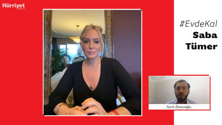 Saba Tümerden çarpıcı sözler | Televizyona dönecek mi | Evde kalmayan ünlülere ne söyledi | Yardımcısına izin verdi mi