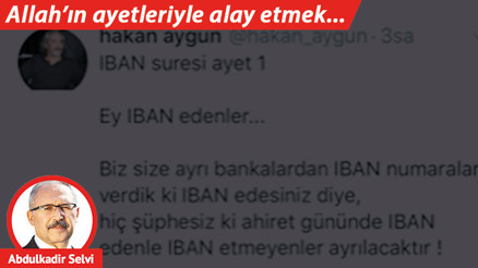 Allah’ın ayetleriyle alay etmek