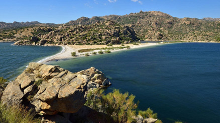 Türkiyede cennetten bir köşe: Bafa Gölü