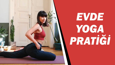 Kalçayı esnetmek ve rahatlatmak için yoga pratiği