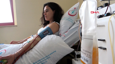 Koronavirüsü yenen sağlıkçı Melekten, iki kez immün plazma bağışı