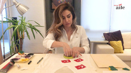 23 Nisan için tişörte bayrak baskısı nasıl yapılır 