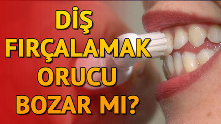 Diş fırçalamak orucu bozar mı Ağzı çalkalamak orucu bozan durumlar arasında mı