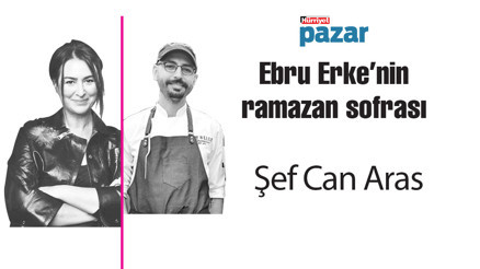 Şef Can Aras Hürriyet Pazarda