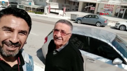 Sokağa çıkan babasını Seni polise ihbar ederim diyerek geri çevirdi
