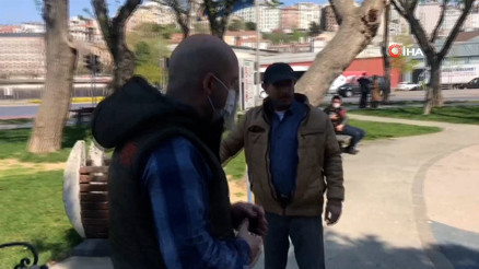 Maske denetiminde ilginç diyalog: Hapşırmak için çıkarttım