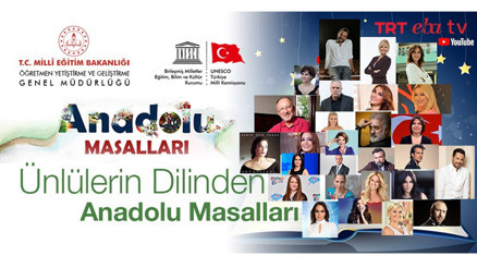 Anadolu masallarını çocuklara anlatıyorlar