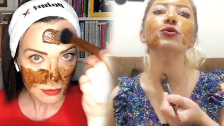 Güzellik maskesi  denemesi